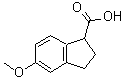 CAS#: 116854-10-5, 5-Methoxy-1-Indanecarboxylic Acid