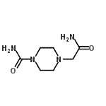 CAS#: 116882-76-9, 4-(2-Amino-2-Oxoethyl)-1-Piperazinecarboxamide