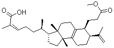 CAS#: 116963-87-2, (Z,6R)-6-[(3R,3aR,6S,7S,9bR)-6-(3-Methoxy-3-oxo-propyl)-3a,9b-dimethyl-7-prop-1-en-2-yl-2,3,4,5,6,7,8,9-octahydro-1H-cyclopenta[h]naphthalen-3-yl]-2-methyl-hept-2-enoic acid