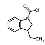 CAS#: 117086-92-7, 3-Ethyl-1-Indolinecarbonyl Chloride