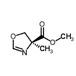 CAS#: 117176-06-4, Methyl (4S)-4-Methyl-4,5-Dihydro-1,3-Oxazole-4-Carboxylate