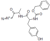 CAS#: 117176-50-8, (Z)-1-Diazonio-3-[[3-(4-Hydroxyphenyl)-2-Phenylmethoxycarbonylamino-Propanoyl]Amino]But-1-En-2-Olate