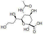CAS 登录号：117247-24-2， N-乙酰基-8-脱氧神经氨酸