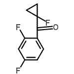 CAS 登录号：117292-27-0， (2,4-二氟苯基)(1-氟环丙基)甲酮
