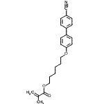 CAS#: 117318-91-9, 6-[(4'-Cyano-4-Biphenylyl)Oxy]Hexyl Methacrylate