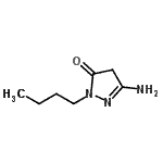 CAS#: 117320-52-2, 5-Amino-2-Butyl-2,4-Dihydro-3H-Pyrazol-3-One