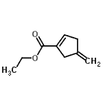 CAS#: 117370-13-5, Ethyl 4-Methylene-1-Cyclopentene-1-Carboxylate