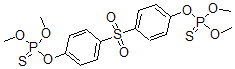 CAS#: 1174-83-0, [4-(4-Dimethoxyphosphinothioyloxyphenyl)Sulfonylphenoxy]-Dimethoxy-Sulfanylidenephosphorane