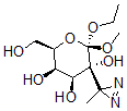 CAS#: 117405-74-0, (2S,3R,4S,5R,6R)-2-Ethoxy-6-(hydroxymethyl)-2-methoxy-3-(3-methyl-1,2-diazirin-3-yl)oxane-3,4,5-triol