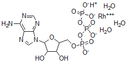 CAS#: 117405-93-3, Tridentate Triaquarhodium-Adenosine 5'-Triphosphate Complex
