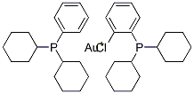 CAS#: 117412-16-5, Chlorobis(Dicyclohexylphenylphosphine)Gold(I)