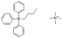 CAS#: 117522-01-7, Tetramethyl Ammonium n-Butyl Triphenylborate