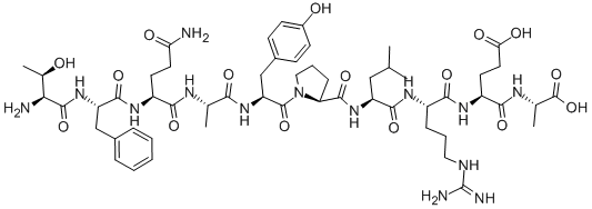 CAS#: 117592-22-0, L-Threonyl-L-Phenylalanyl-L-Glutaminyl-L-Alanyl-L-Tyrosyl-L-Prolyl-L-Leucyl-L-Arginyl-L-alpha-Glutamyl-L-Alanine