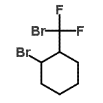 CAS 登录号：117711-58-7， 1-溴-2-[溴(二氟)甲基]环己烷