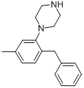 CAS#: 117827-81-3, 1-[5-Methyl-2-(Phenylmethyl)Phenyl]Piperazine