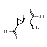CAS#: 117857-95-1, (1R,2S)-2-[Amino(Carboxy)Methyl]Cyclopropanecarboxylic Acid