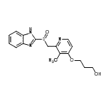 CAS#: 117976-94-0, 3-({2-[(1H-Benzimidazol-2-Ylsulfinyl)Methyl]-3-Methyl-4-Pyridinyl}Oxy)-1-Propanol