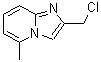 CAS#: 118000-39-8, 2-(Chloromethyl)-5-Methylimidazo[1,2-a]Pyridine