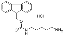 CAS 登录号：118119-32-7， (5-氨基戊基)-氨基甲酸 9H-芴-9-基甲基酯