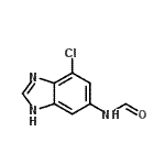 CAS#: 118134-22-8, N-(4-Chloro-1H-Benzimidazol-6-Yl)Formamide