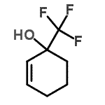 CAS 登录号：118143-28-5， 1-(三氟甲基)-2-环己烯-1-醇