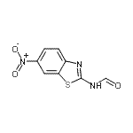 CAS#: 118221-27-5, N-(6-Nitro-1,3-Benzothiazol-2-Yl)Formamide