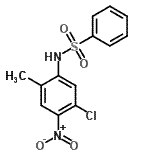 CAS 登录号：118233-09-3， N-(5-氯-2-甲基-4-硝基苯基)苯磺酰胺