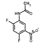 CAS 登录号：118266-02-7， N-(2,4-二氟-5-硝基苯基)乙酰胺