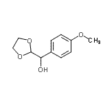 CAS#: 118418-23-8, 1,3-Dioxolan-2-Yl(4-Methoxyphenyl)Methanol