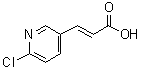CAS 登录号：118420-00-1， (2E)-3-(6-氯-3-吡啶基)丙烯酸
