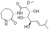 CAS 登录号：118477-03-5， (E,2R,3R,4S,5R)-3,4,5-三羟基-2-甲氧基-8-甲基-N-[(3S)-2-氧代氮杂环庚-3-基]壬-6-烯酰胺