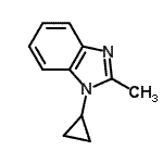 CAS#: 118482-04-5, 1-Cyclopropyl-2-Methyl-1H-Benzimidazole