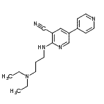 CAS#: 118515-48-3, 6-{[3-(Diethylamino)Propyl]Amino}-3,4'-Bipyridine-5-Carbonitrile