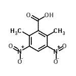 CAS 登录号：118561-70-9， 2,6-二甲基-3,5-二硝基苯甲酸