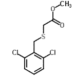 CAS#: 118608-90-5, Methyl [(2,6-Dichlorobenzyl)Sulfanyl]Acetate
