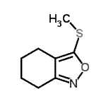 CAS#: 118631-12-2, 3-(Methylsulfanyl)-4,5,6,7-Tetrahydro-2,1-Benzoxazole