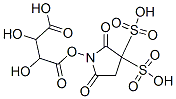 CAS#: 118674-04-7, 2,3-Dihydroxy-Butanedioic Acid 1,4-Bis(2,5-Dioxo-3-Sulfo-1-Pyrrolidinyl) Ester