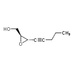 CAS 登录号：118684-58-5， [(2S,3S)-3-(1-戊炔-1-基)-2-环氧乙烷基]甲醇