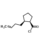 CAS#: 118717-67-2, (1R,2R)-2-(3-Buten-1-Yl)Cyclopentanecarbonyl Chloride