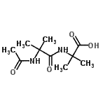 CAS 登录号：118724-99-5， N-乙酰基-2-甲基丙氨酰-2-甲基丙氨酸