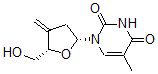 CAS#: 118744-89-1, 3'-C-Methylidene-2',3'-Dideoxy-5-Methyluridine