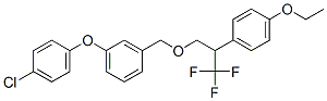 CAS 登录号：118753-05-2， 1-氯-4-[3-[[2-(4-乙氧基苯基)-3,3,3-三氟-丙氧基]甲基]苯氧基]苯