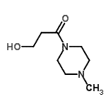 CAS#: 118779-37-6, 3-Hydroxy-1-(4-Methyl-1-Piperazinyl)-1-Propanone
