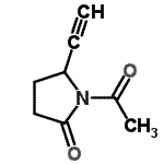 CAS 登录号：118800-17-2， 1-乙酰基-5-乙炔基-2-吡咯烷酮
