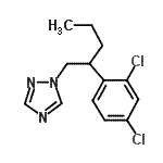 CAS#: 118817-61-1, 1-[2-(2,4-Dichlorophenyl)Pentyl]-1H-1,2,4-Triazole