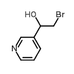 CAS 登录号：118838-57-6， 2-溴-1-(3-吡啶基)乙醇