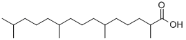 CAS#: 1189-37-3, 2,6,10,14-Tetramethylpentadecanoic Acid