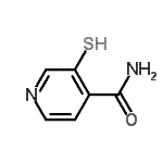 CAS#: 118966-06-6, 3-Sulfanylisonicotinamide