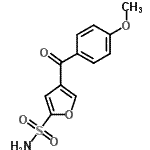 CAS#: 118993-61-6, 4-(4-Methoxybenzoyl)-2-Furansulfonamide