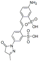 CAS#: 119-74-4, 2-[(E)-2-(4-Amino-2-Sulfophenyl)Ethenyl]-5-(3-Methyl-5-Oxo-4H-Pyrazol-1-Yl)Benzenesulfonic Acid